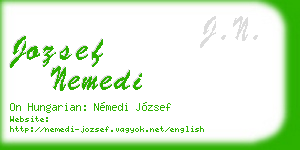 jozsef nemedi business card